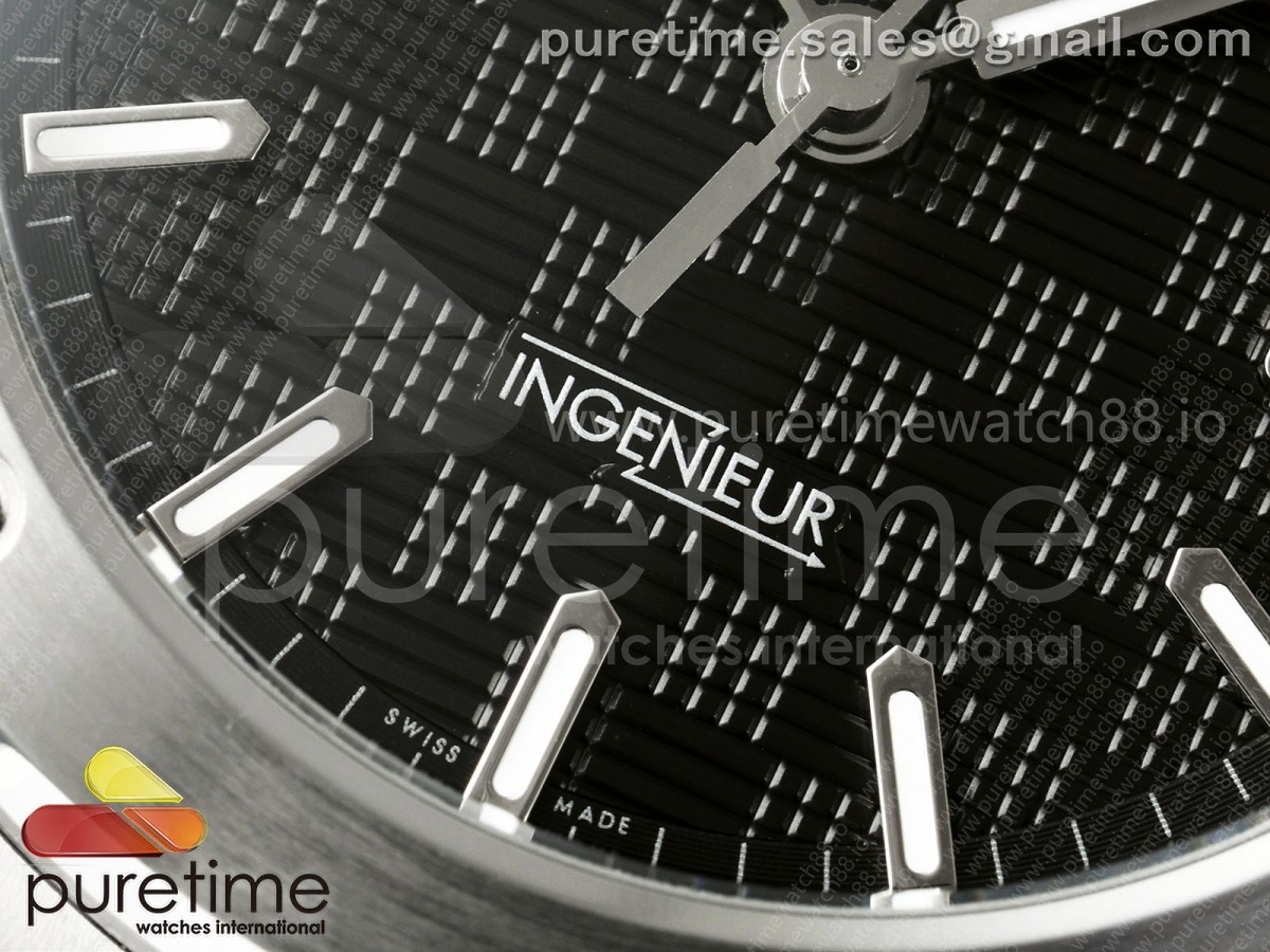 Ingenieur Automatic 40 SS MZF Black Dial on SS Bracelet A2892