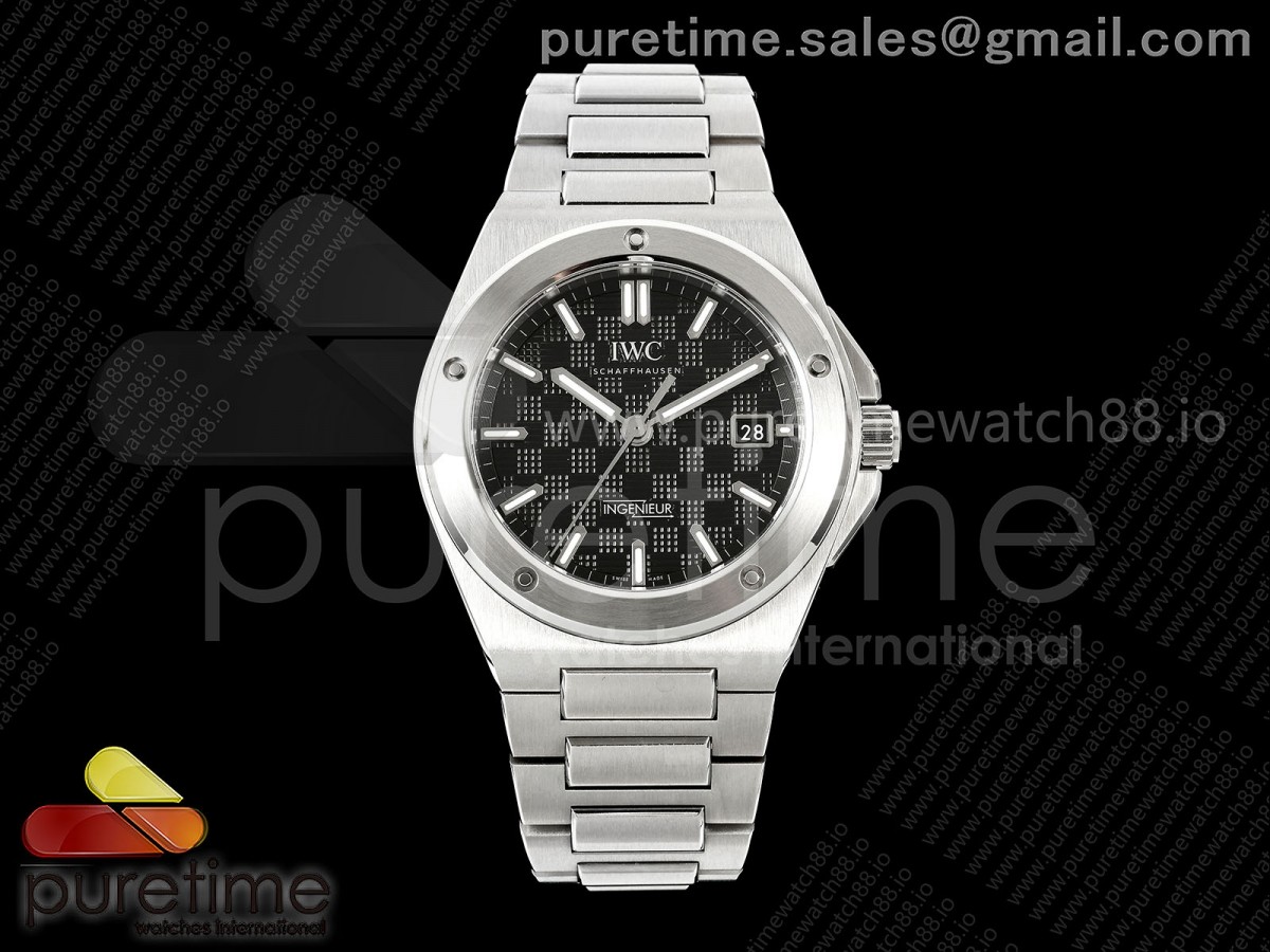 Ingenieur Automatic 40 SS MZF Black Dial on SS Bracelet A2892