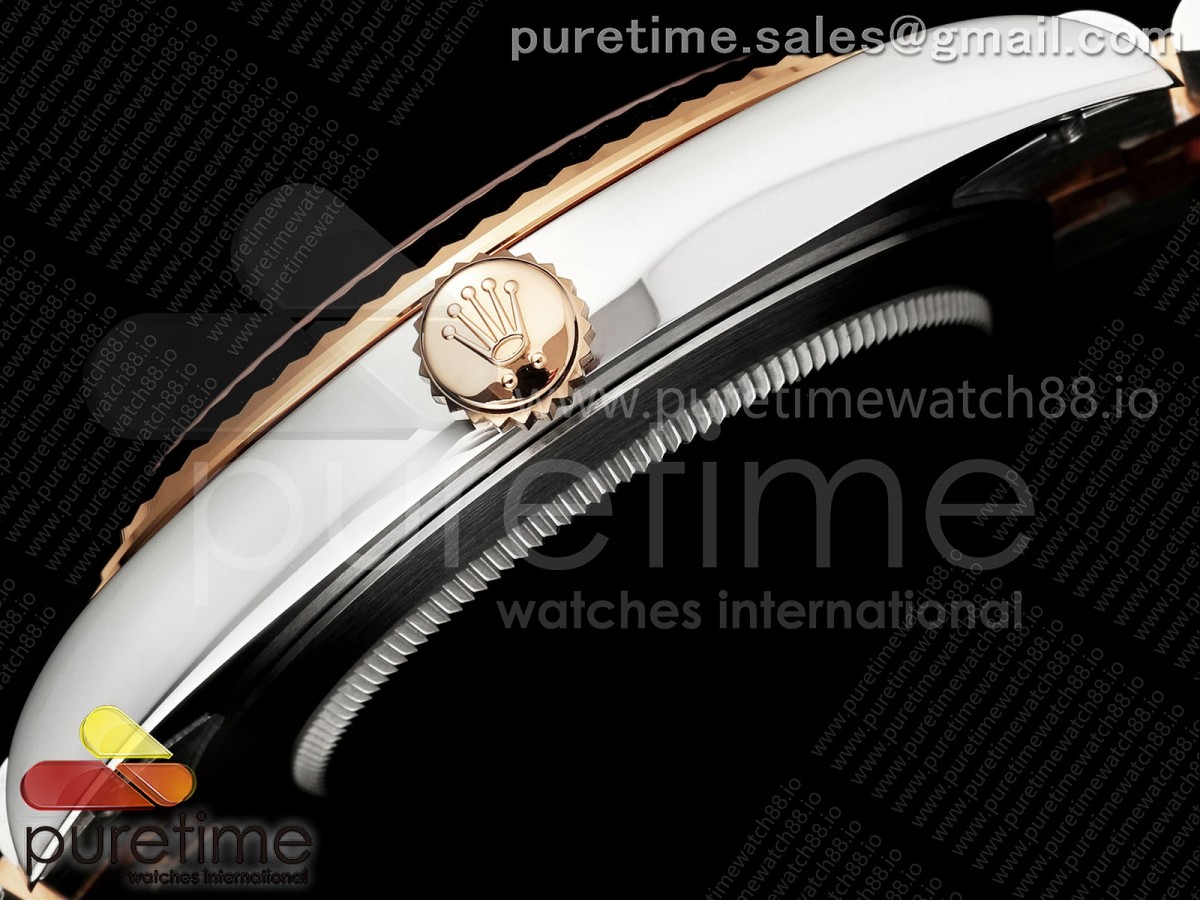 DateJust 41 126331 SS/RG RCF RG Diamonds Dial on Jubilee Bracelet JH3235