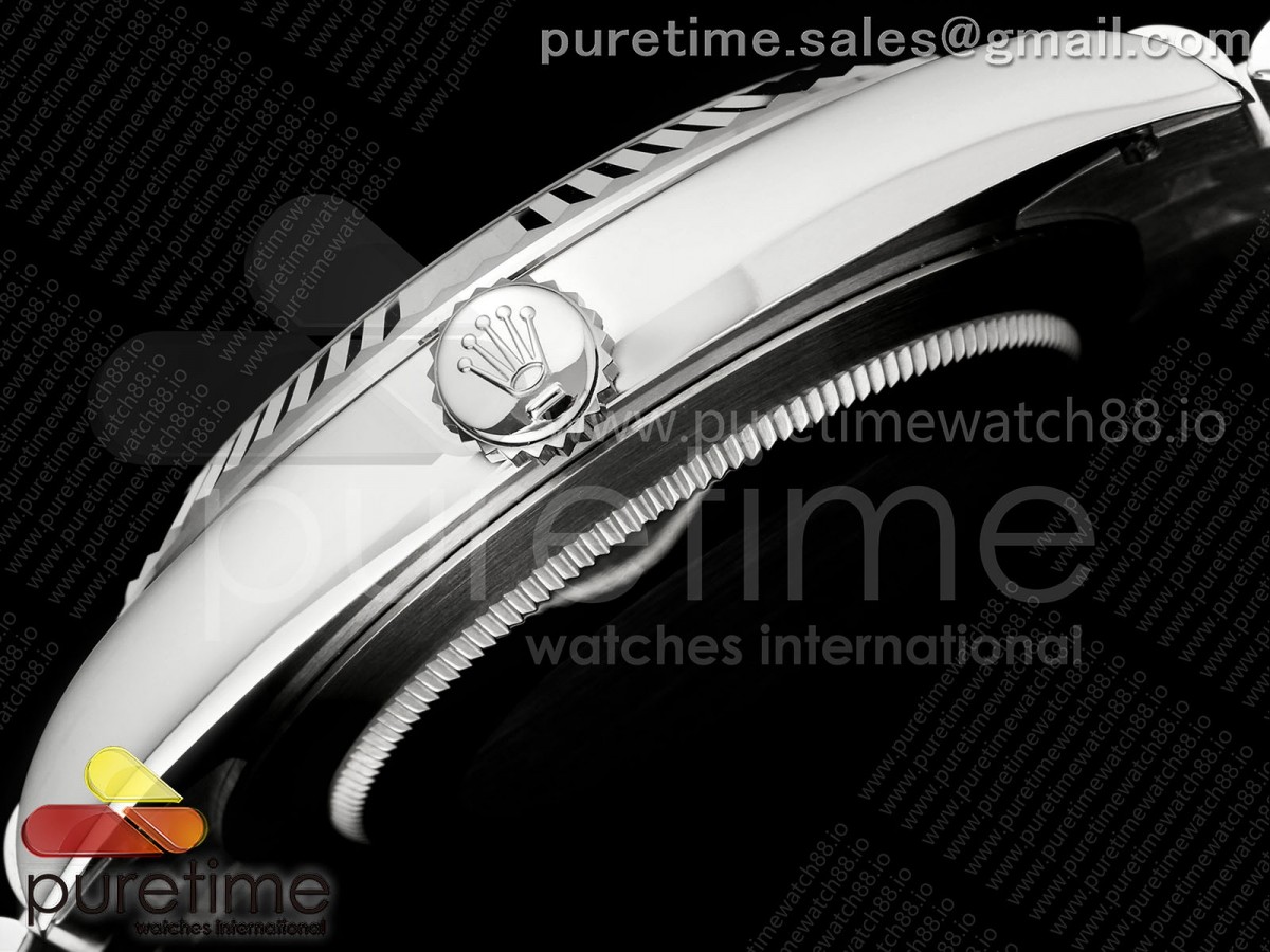 DateJust 41 126334 SS RCF White Diamonds Dial on Jubilee Bracelet JH3235