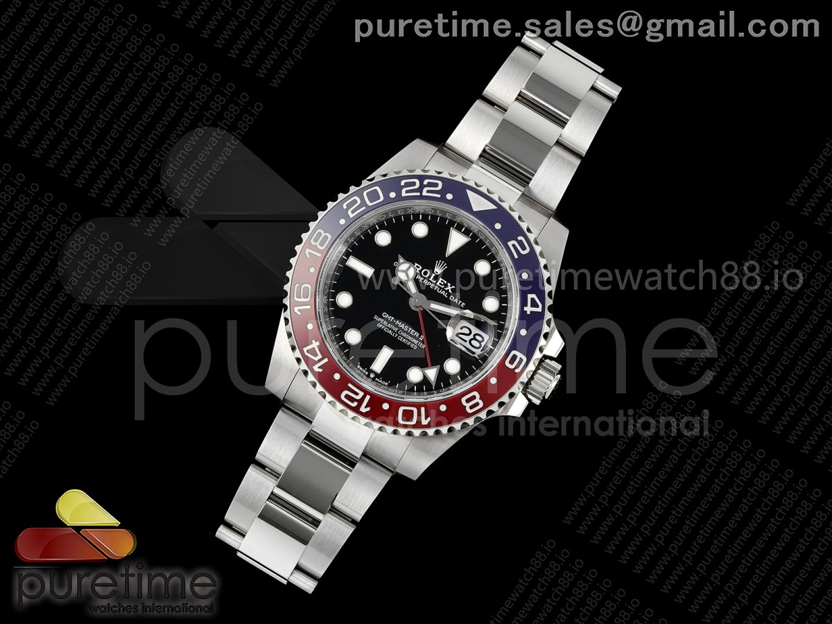 GMT-Master II 126710 BLRO 904L Steel RICH on Oyster Bracelet JH3285 (Free Sprung) V2