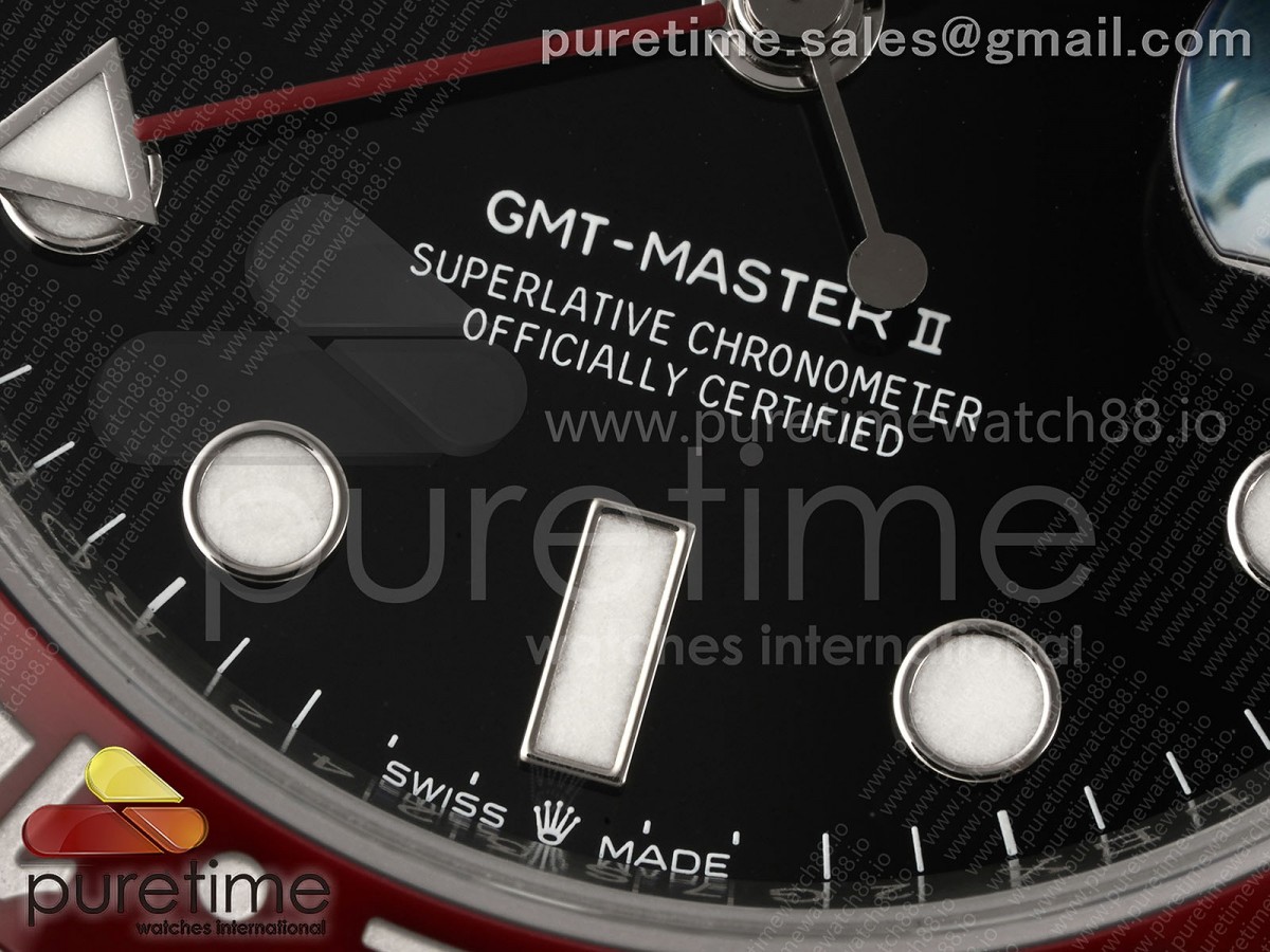 GMT-Master II 126710 BLRO 904L Steel RICH on Oyster Bracelet JH3285 (Free Sprung) V2