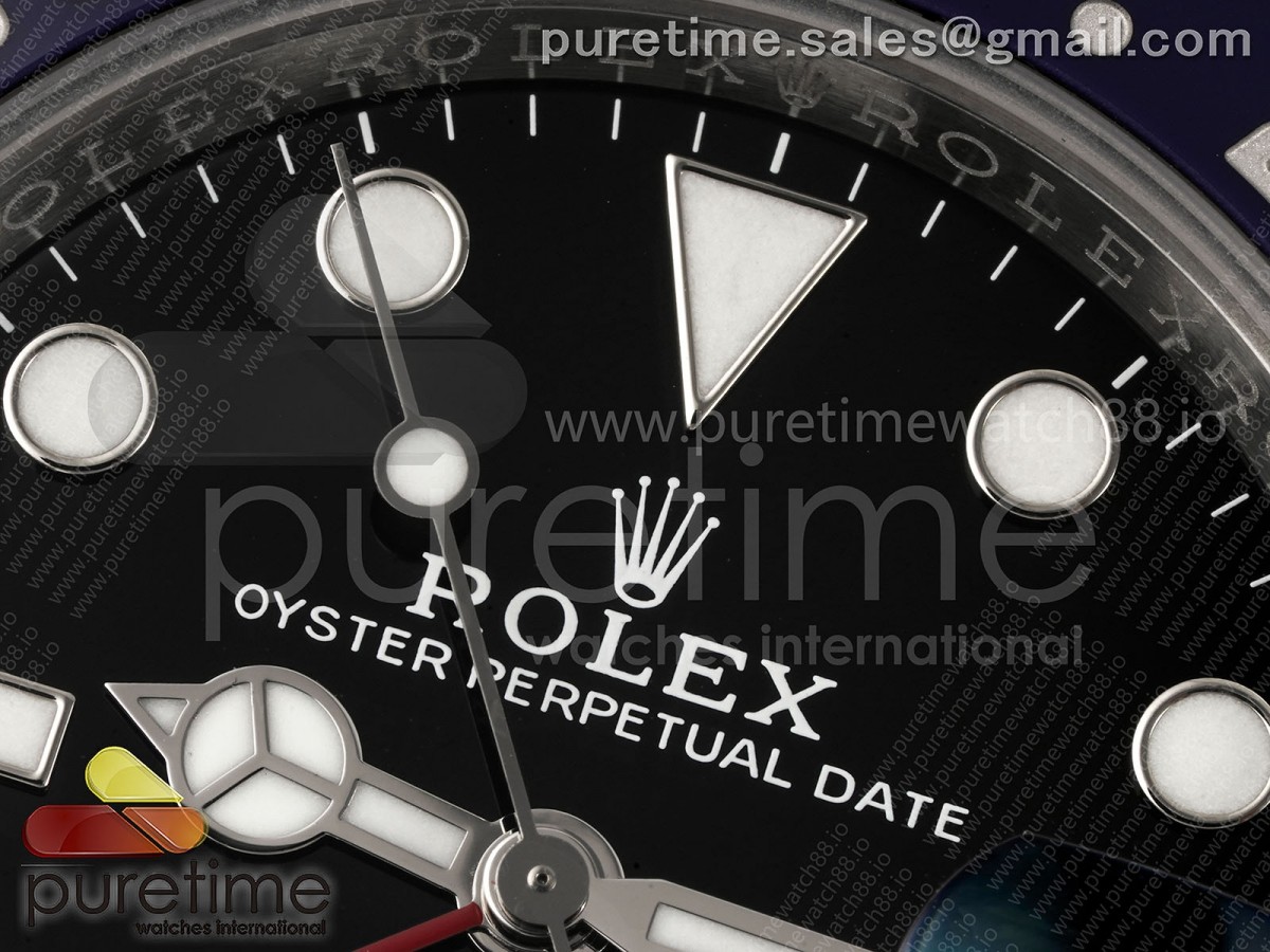 GMT-Master II 126710 BLRO 904L Steel RICH on Oyster Bracelet JH3285 (Free Sprung) V2