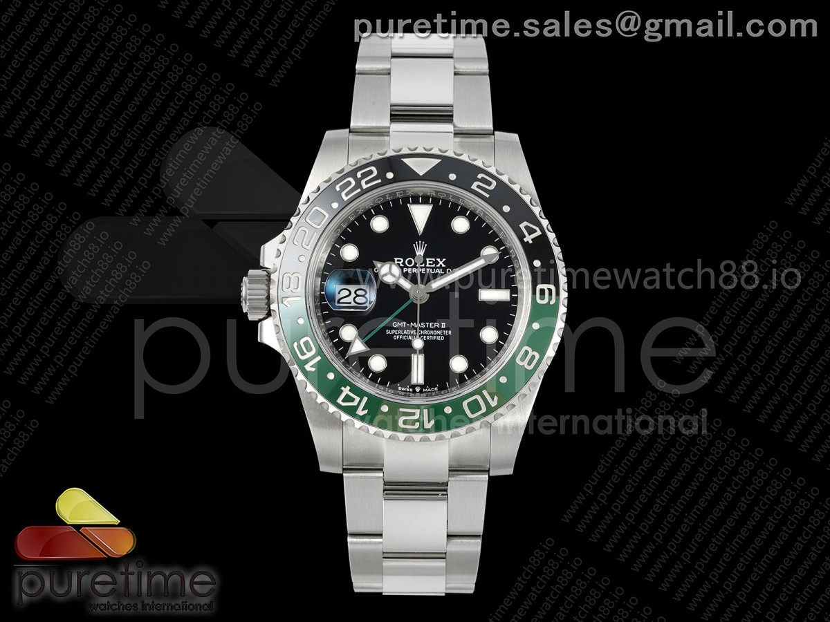 GMT-Master II 126720 VTNR LHD 904L Steel RICH on Oyster Bracelet JH3285 (Free Sprung) V2