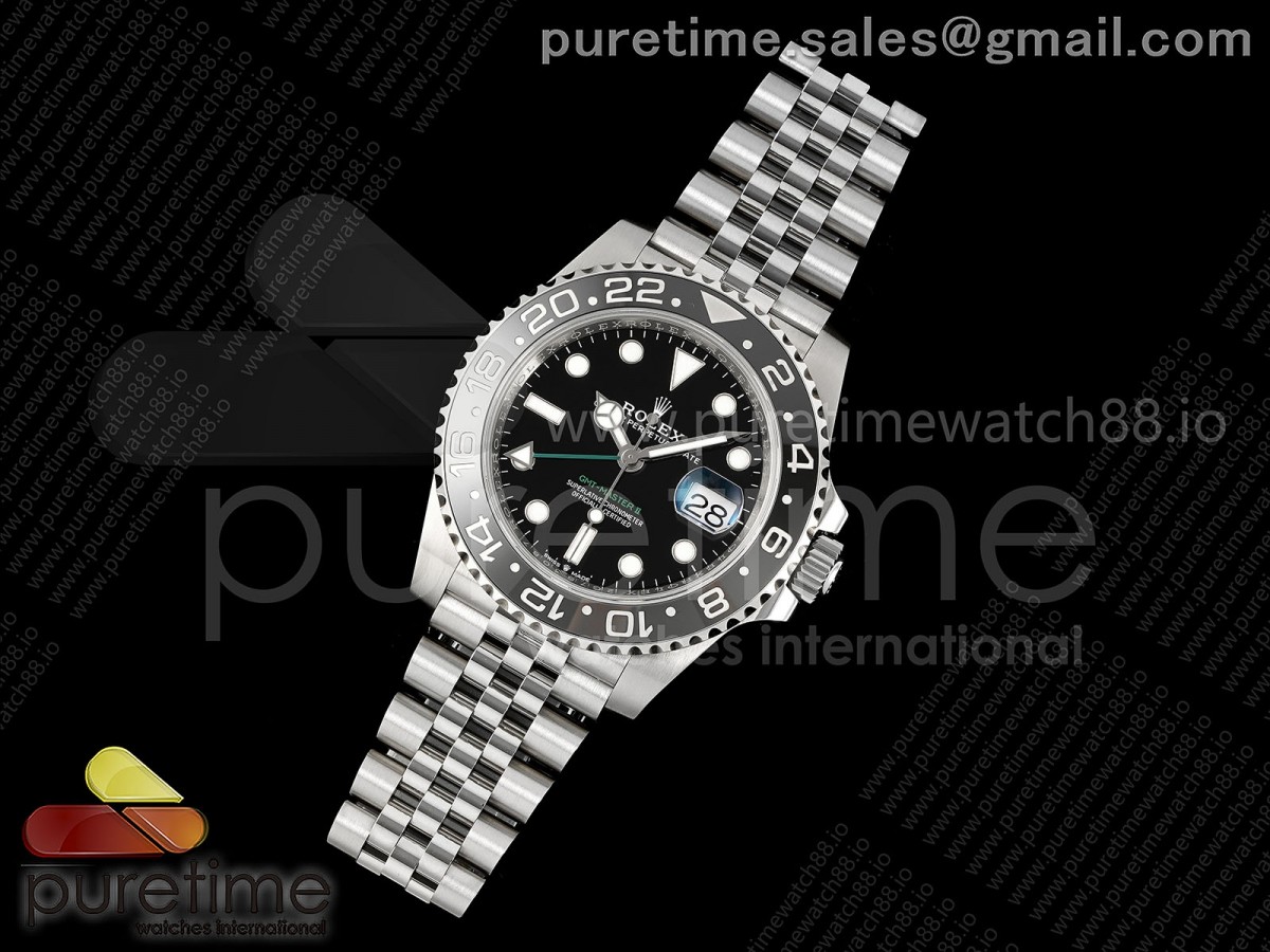 GMT-Master II 126710 GRNR 904L Steel RICH on Jubilee Bracelet JH3285 V2