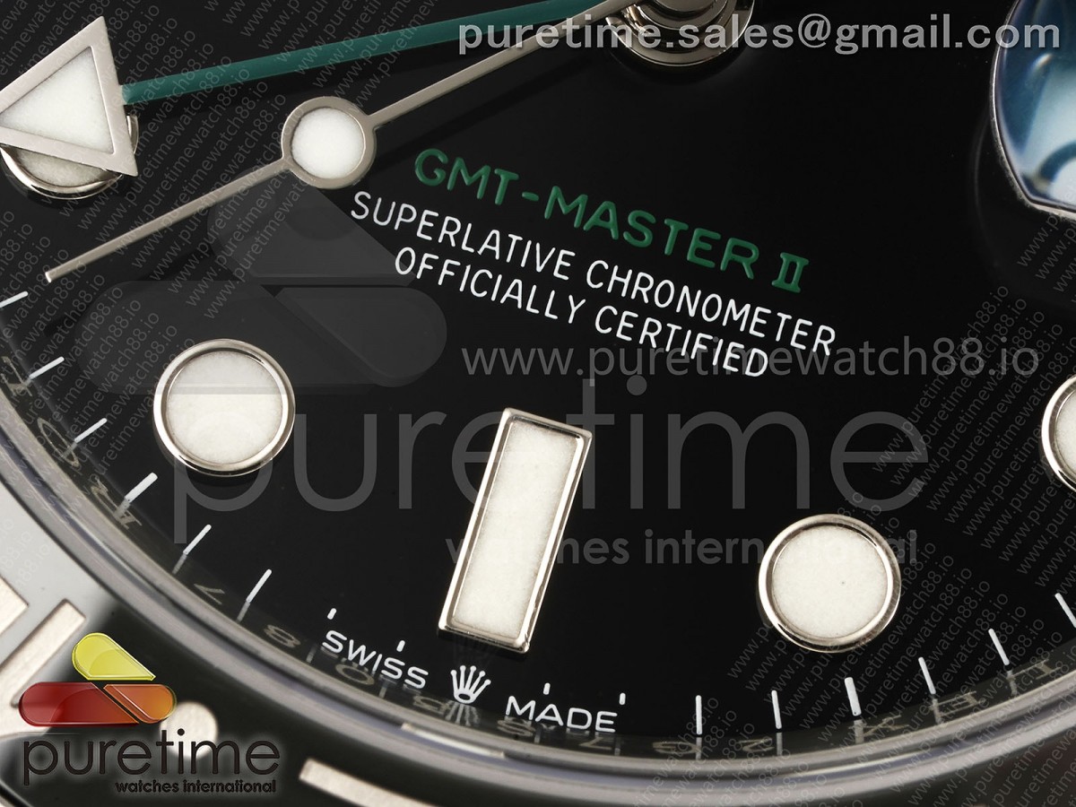 GMT-Master II 126710 GRNR 904L Steel RICH on Jubilee Bracelet JH3285 V2