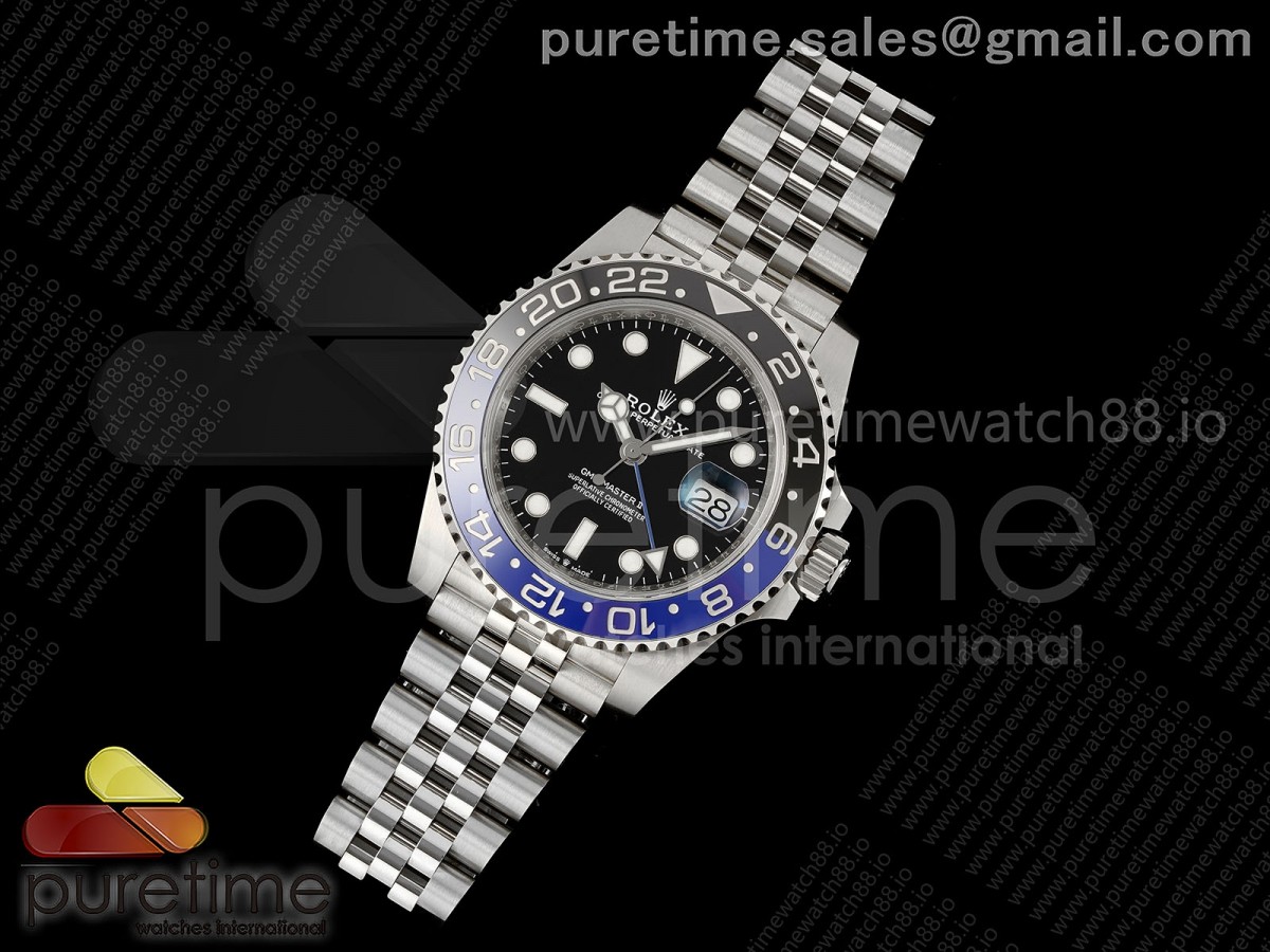 GMT-Master II 126710 BLNR 904L Steel RICH on Jubilee Bracelet JH3285 V2