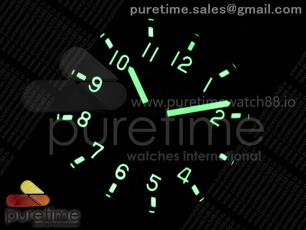 Aquanaut 5168G 42mm SS DDF Green Dial on Green Rubber Strap DPB330 (Weighted)