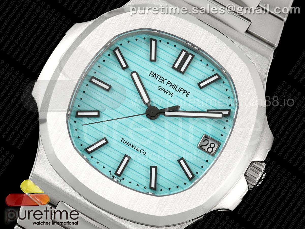 Nautilus 5711 DDF Tiffany Blue Dial on SS Bracelet DPB330 V2