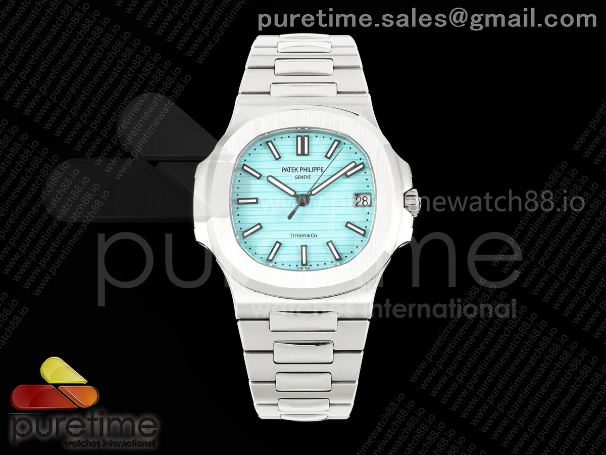 Nautilus 5711 DDF Tiffany Blue Dial on SS Bracelet DPB330 V2