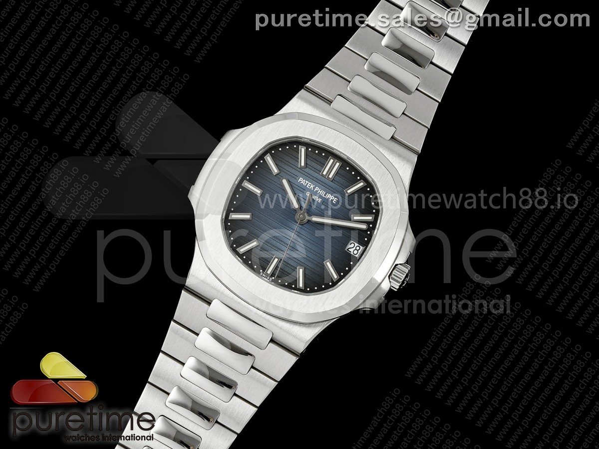 Nautilus 5711 PPF Blue Dial on SS Bracelet JH330