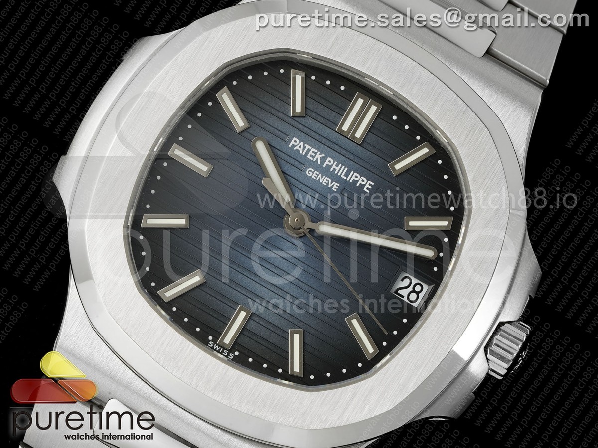 Nautilus 5711 PPF Blue Dial on SS Bracelet JH330