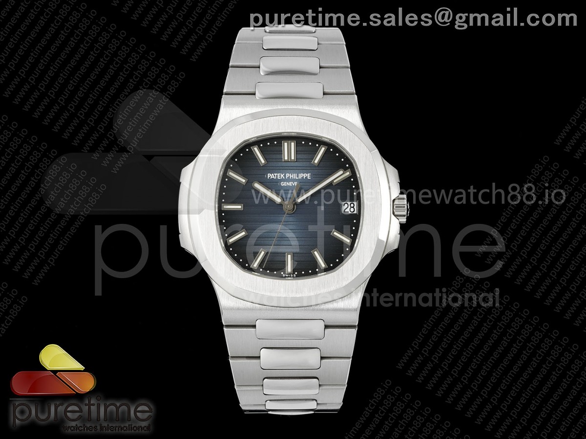 Nautilus 5711 PPF Blue Dial on SS Bracelet JH330