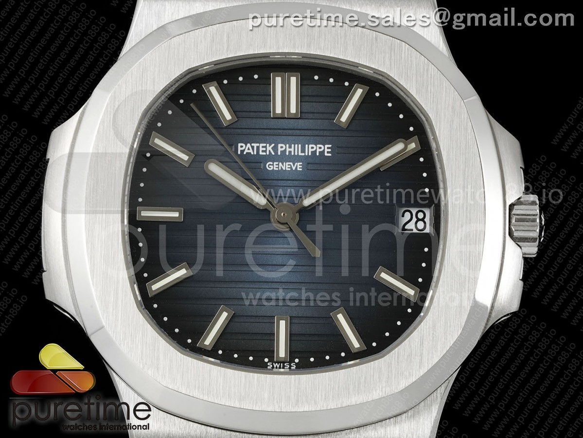 Nautilus 5711 PPF Blue Dial on SS Bracelet JH330