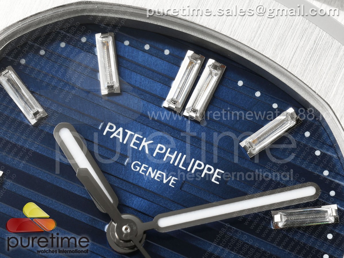 Nautilus 5711 40th Anniversary SS BBF Blue Dial on SS Bracelet DPB330