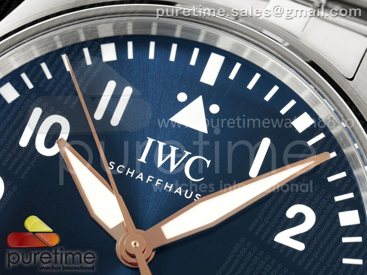 Mark XX MZF Blue/RG Dial on SS Bracelet A2892