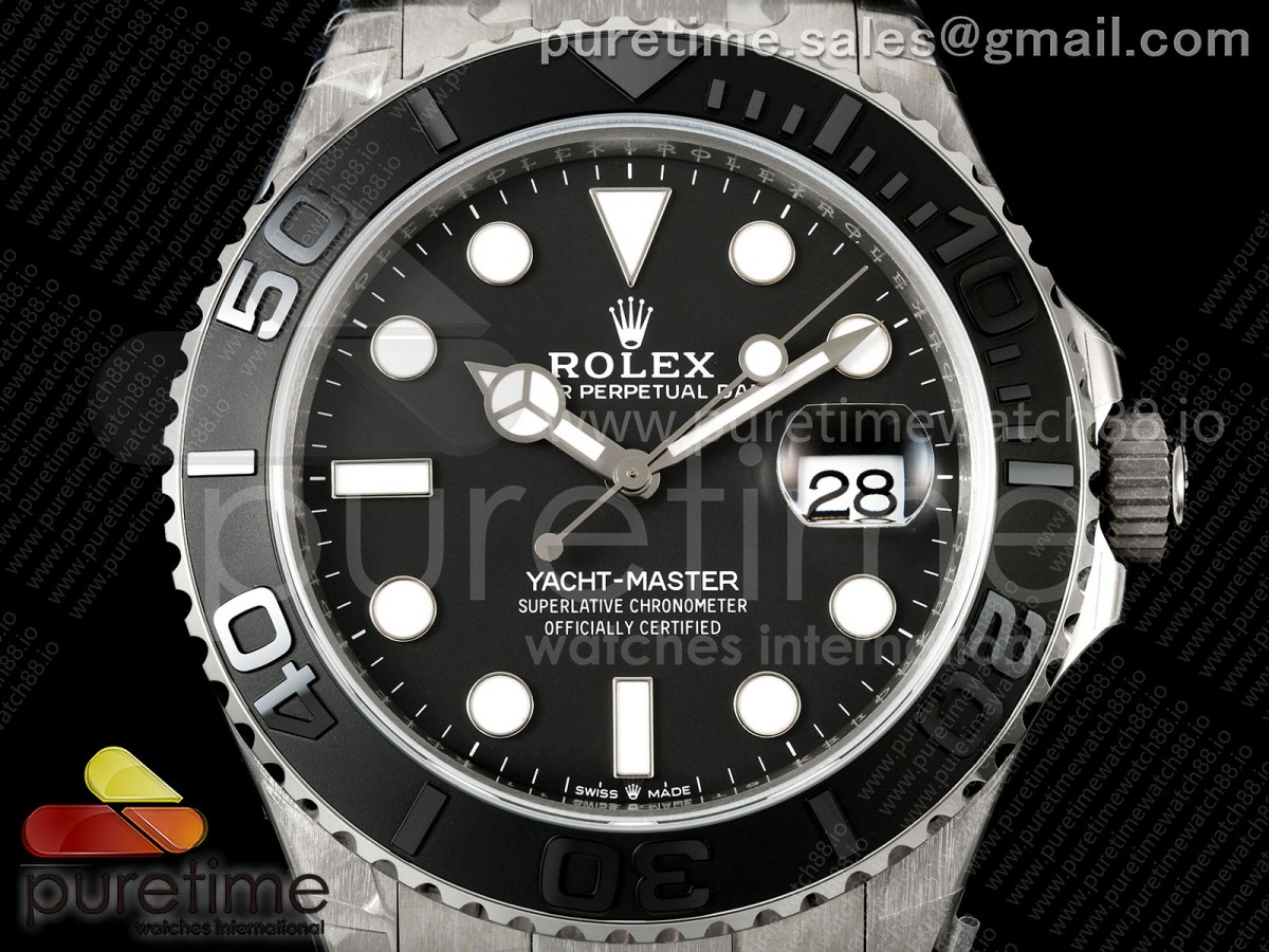 Yacht-Master 226627 Titanium VSF Black Dial on Titanium Bracelet VS3235