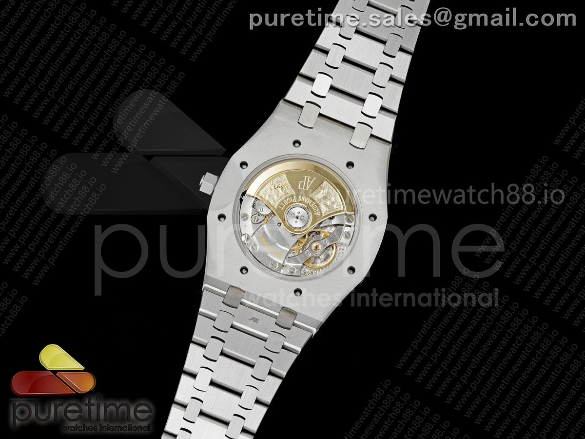 Royal Oak 39mm 15300 SS ZF Blue Textured Dial on SS Bracelet SA3120