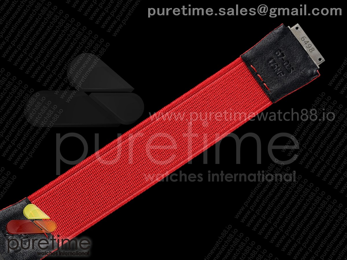 UMI RM67-02 Black NTPT Italy Skeleton Dial on Elastic Strap CRMA7 Clone V3