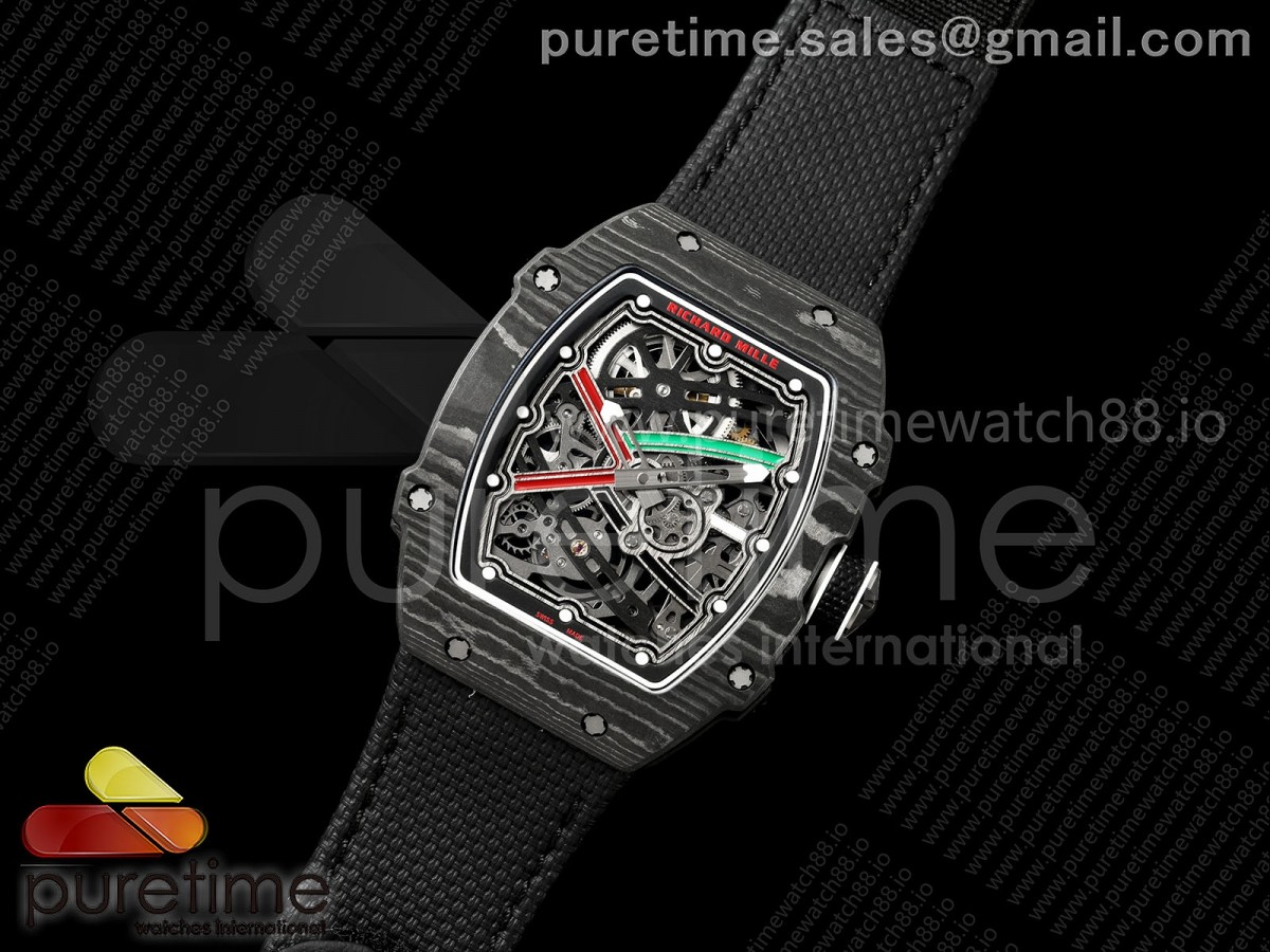 RICH Maker's RM67-02 Black NTPT UAE Skeleton Dial CRMA7