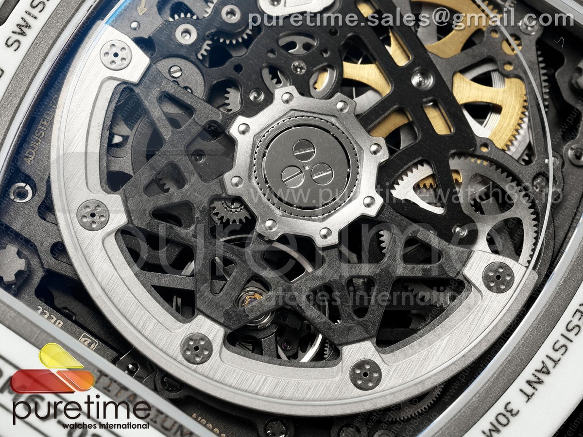 RICH Maker's RM67-02 White NTPT UAE Skeleton Dial CRMA7