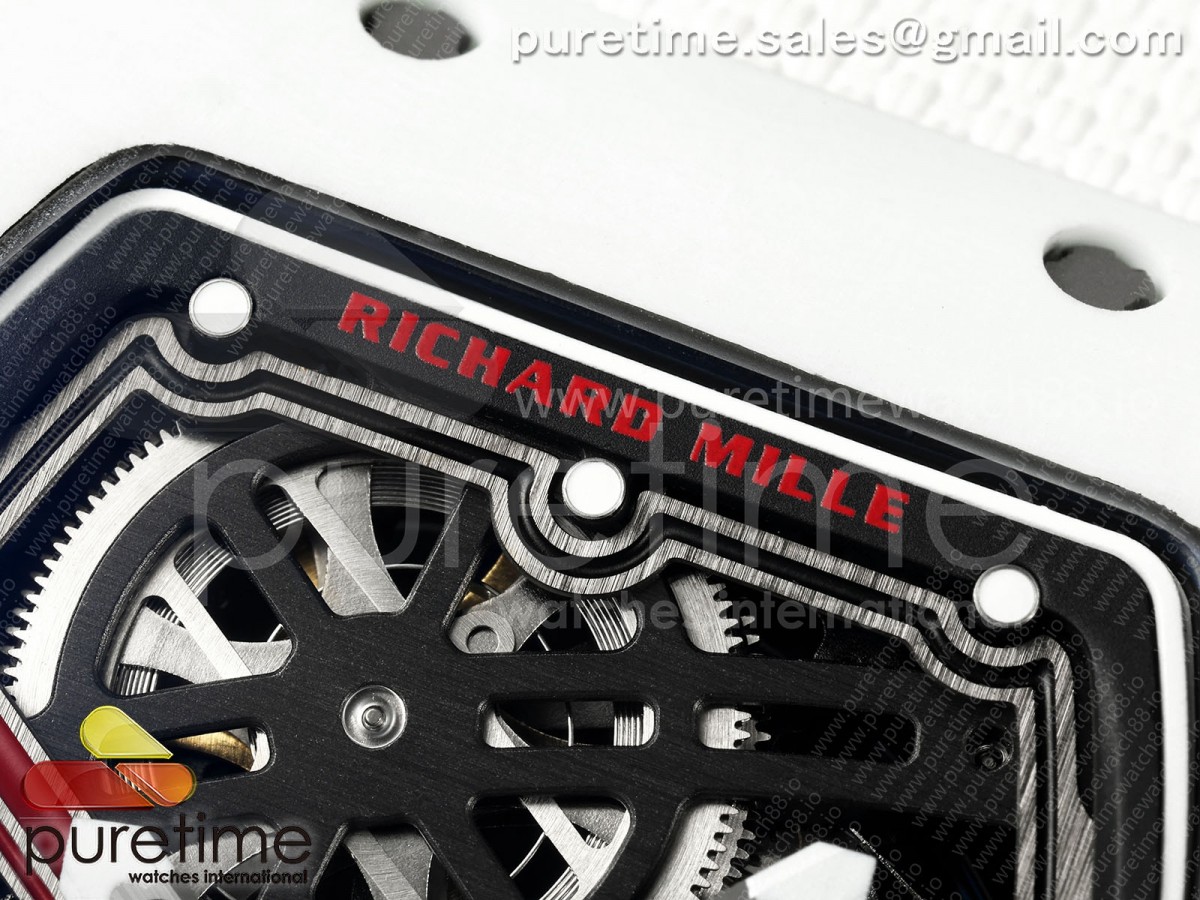 RICH Maker's RM67-02 White NTPT UAE Skeleton Dial CRMA7
