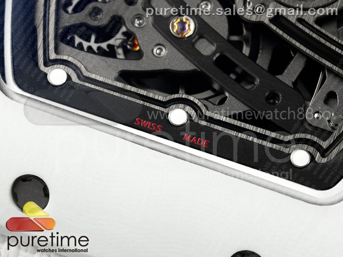 RICH Maker's RM67-02 White NTPT UAE Skeleton Dial CRMA7