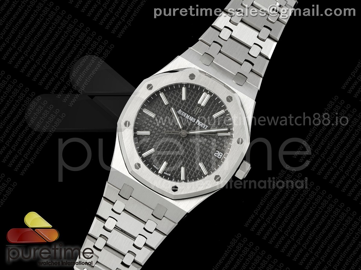 Royal Oak 41mm 15500 SS JF Gray Dial on SS Bracelet SA4302