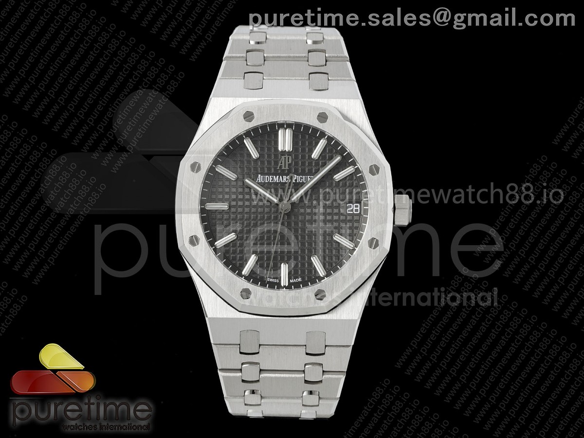 Royal Oak 41mm 15500 SS JF Gray Dial on SS Bracelet SA4302