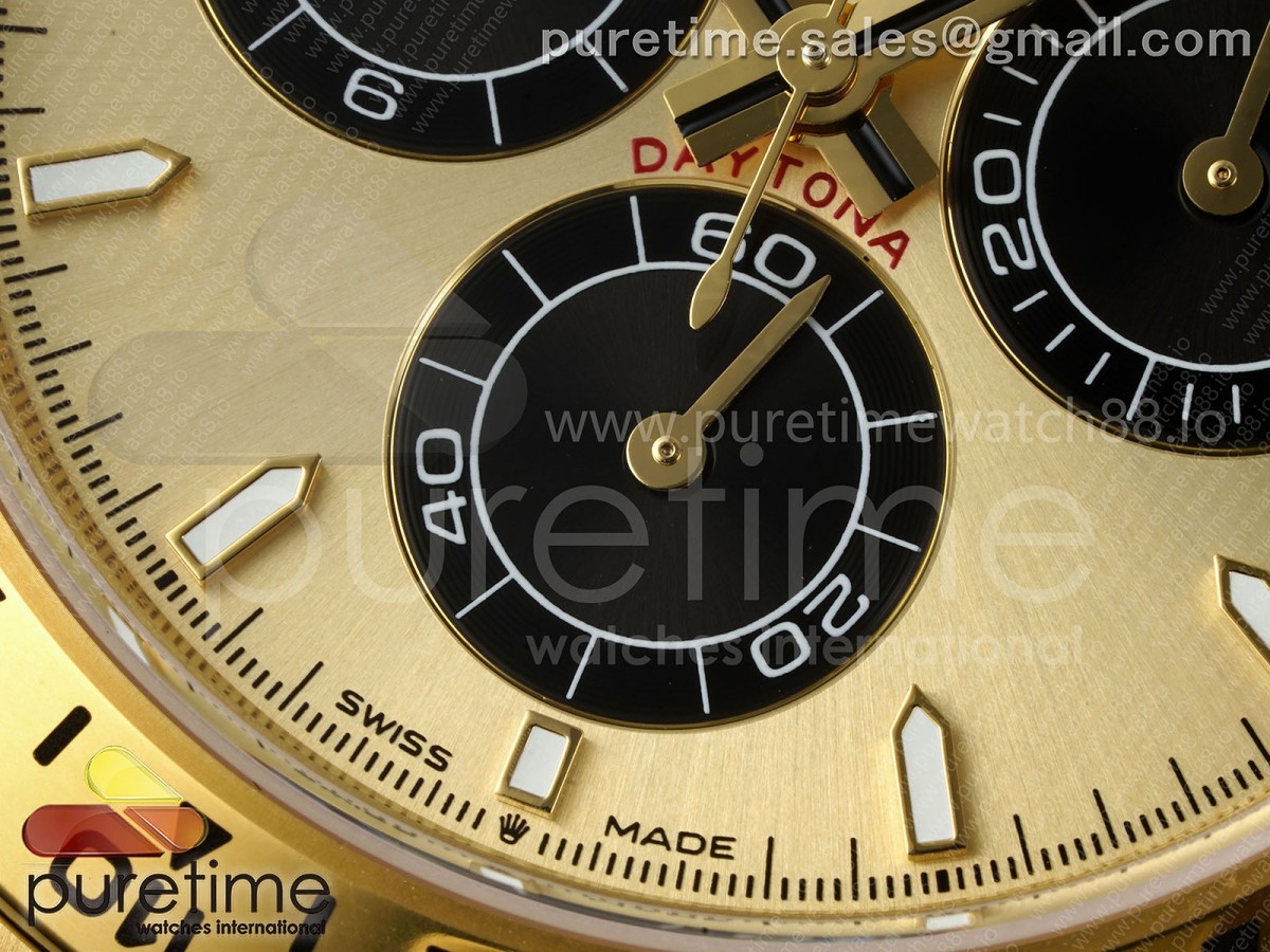 Daytona 126508 BTF YG/Black Dial on YG Bracelet JH4131