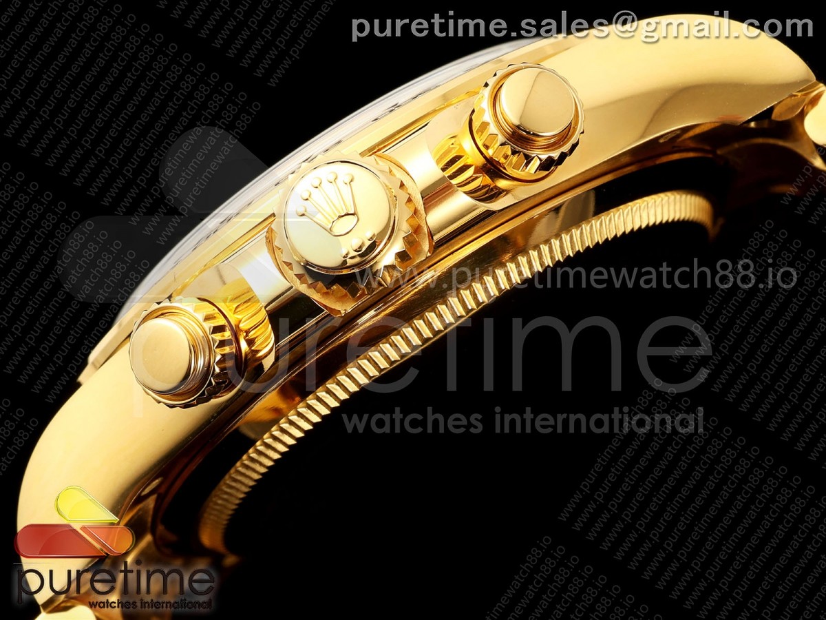 Daytona 126508 BTF YG/Black Dial on YG Bracelet JH4131