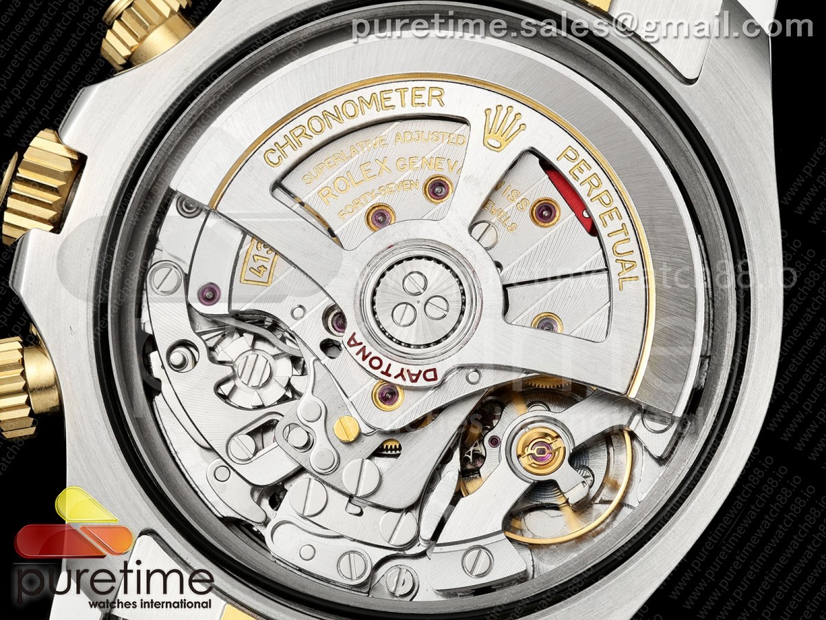 Daytona 126503 WF YG Dial on SS/YG Bracelet JH4131 Free Sprung (164g)