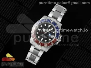GMT Master II Pepsi 126710 BLRO 904L SS ARF on Oyster Armband VR3285 CHS