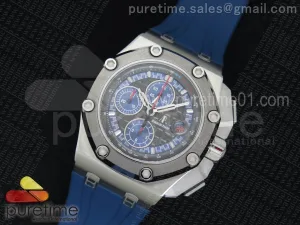 Royal Oak Offshore 44mm SS Michael Schumacher Bleu