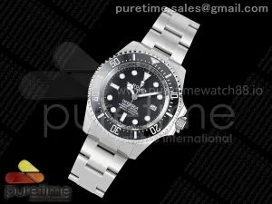 Sea-Dweller 126660 EWEF Black Dial on SS Bracelet A3235