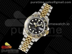 GMT-Master II 126713 GRGN 904L QF on SS/YG Jubilee Bracelet SH3285 CHS