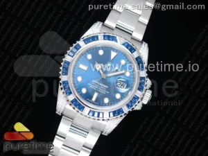 Submariner Blaue Diamanten Lünette