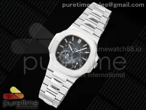 Nautilus 5712 SS PPF Blue Dial on SS Bracelet PPF240 V4+