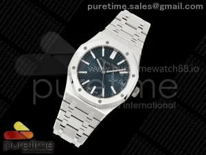 Royal Oak 41mm 15510 SS VSF Blue Textured Dial on SS Bracelet DD4302