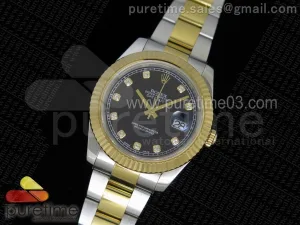 Date Just II 41mm SS/YG Negro