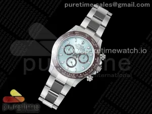Daytona 116506 QF Marcadores de luz azul de hielo en la pulsera SS SH4130 V3 (peso de la marcha)