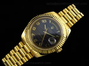 Day-Date II Gelbgold Schwarz