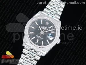 DateJust Men SS Schwarz