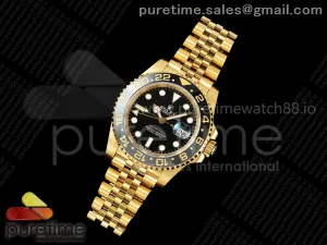GMT-Master II 126718 GRNR Black/Gray Ceramic WF Black Dial on Bracelet JH3285 CHS (184g)