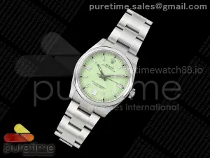 Oyster Perpetual 126000 36mm Clean Plus 904L Steel Avocado Dial DD3230