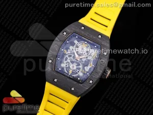 RM17 Tourbillon Lunetta in carbonio OXF