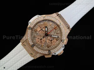 Big Bang Rose Gold voller Diamant