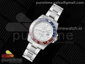 GMT Master II 126719 BLRO 904L SS APSF Meteorite Zifferblatt on Oyster Armband VR3285 CHS