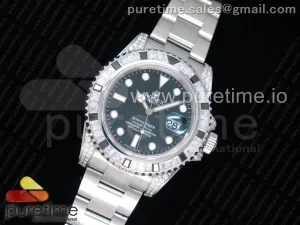 Submariner Weiße Diamanten Lünette