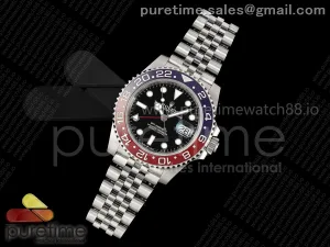 GMT-Master II 126710 BLRO 904L Steel RICH on Jubilee Bracelet JH3285 V2